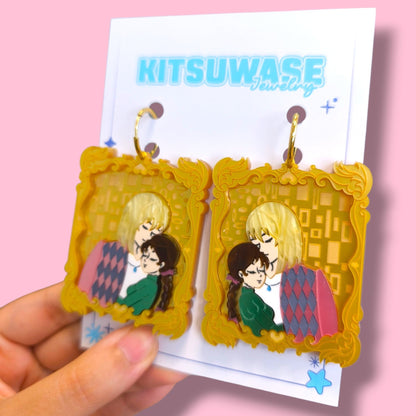 ☀️HOWL Y SOPHIE X THE KISS🌙 MAXI PENDIENTES
