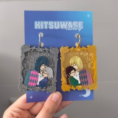 ☀️HOWL Y SOPHIE X THE KISS🌙 MAXI PENDIENTES